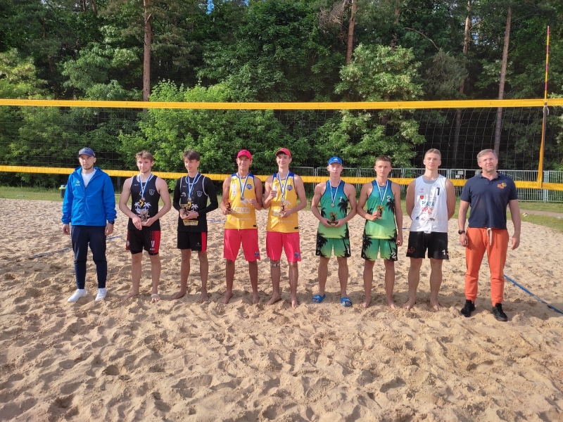 Mistrzostwa woj. podlaskiego juniorów w siatkówce plażowej