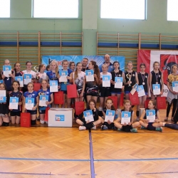 Finał Turnieju Mini siatkówki Kinder+Sport woj.podlaskiego w kategorii