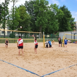 Mistrzostwa woj. podlaskiego młodzików w siatkówce plażowej